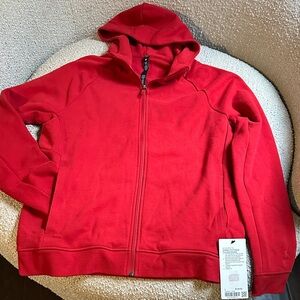 lululemon athletica Red Full-Zip Hoodie